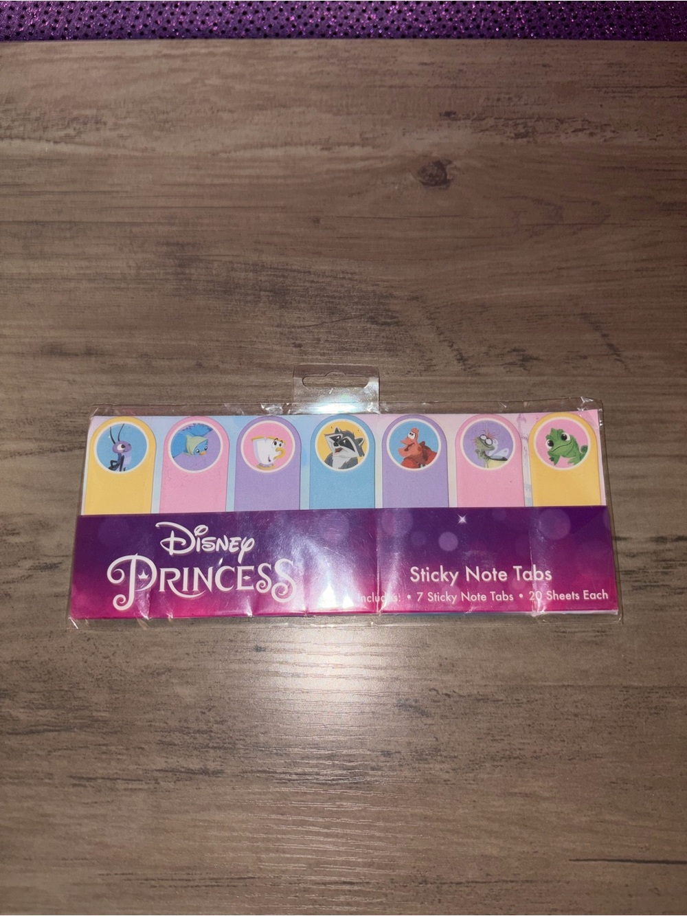 🆕💜 Disney Princess Sticky Note Tabs Set | Princess Sidekicks